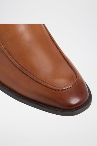 Mocassini in pelle Dex - Marrone