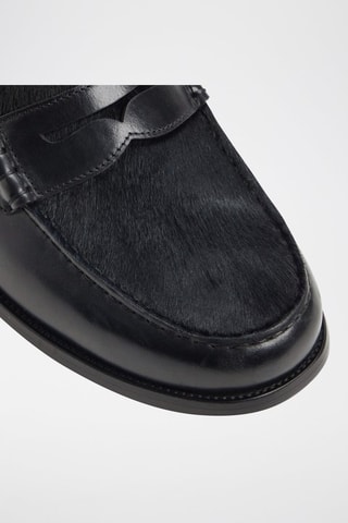 Mocassini in pelle Jarom - Nero