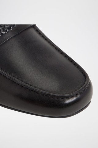 Mocassini in pelle Camilo-In - Nero