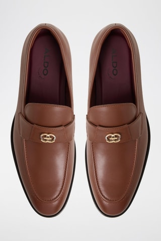 Mocassini in pelle Beck - Marrone