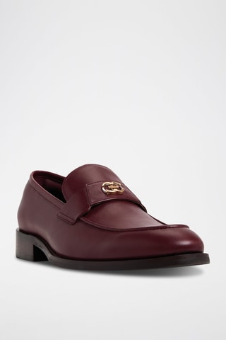 Mocassini in pelle Beck - Bordeaux
