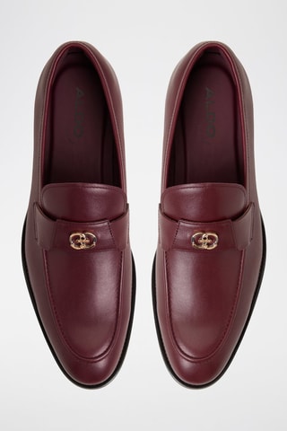 Mocassini in pelle Beck - Bordeaux