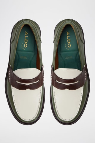 Mocassini in pelle Buckley - Verde