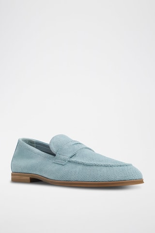 Mocassini in pelle Journey - Azzurro