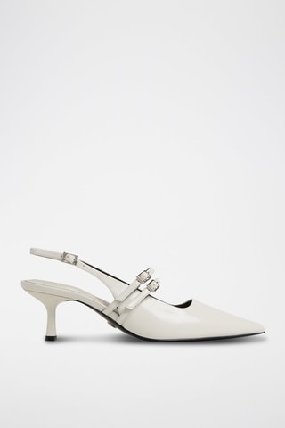 Décolleté in vernice Halsie - Bianco