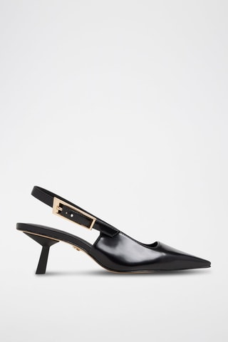 Décolleté in vernice Nealie - Nero