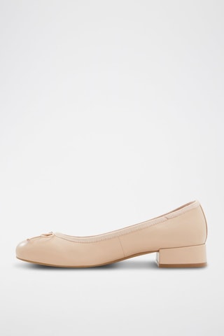 Ballerine in pelle verniciata Aliette - Beige
