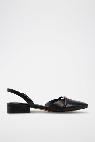 Scarpe baby in pelle Flintstone - Nero