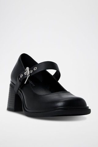 Scarpe baby con tacco e zeppa Avrie - Nero
