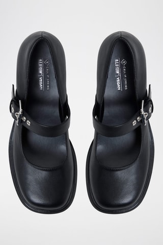 Scarpe baby con tacco e zeppa Avrie - Nero
