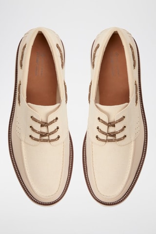 Scarpe da barca Nautilus - Crema