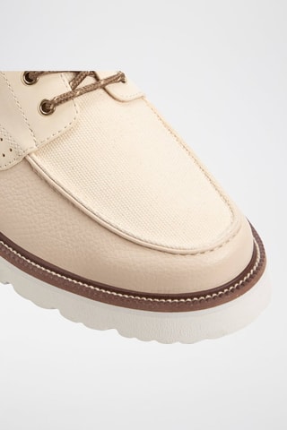 Scarpe da barca Nautilus - Crema