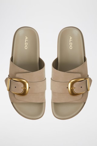 Ciabatte in pelle Alenana - Beige