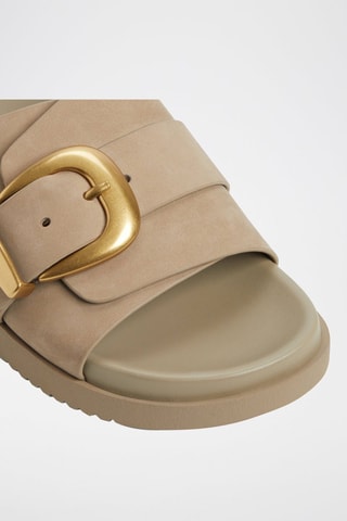 Ciabatte in pelle Alenana - Beige