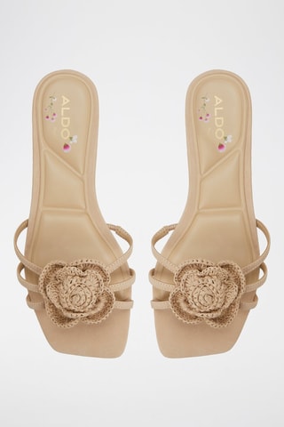 Ciabatte in pelle Wildbloom - Beige