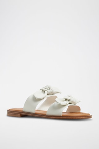 Ciabatte in pelle Creekside - Bianco