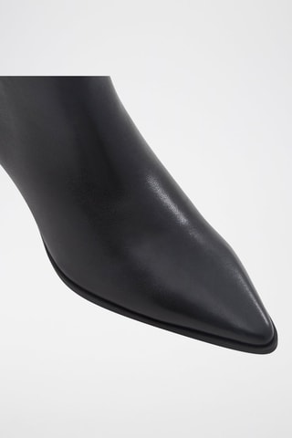 Stivaletti in pelle Emmalie - Nero