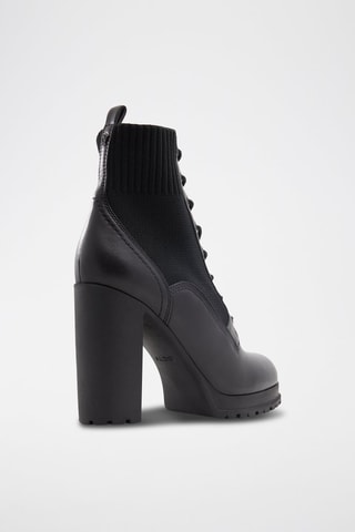 Stivaletti in pelle Rebellious - Nero