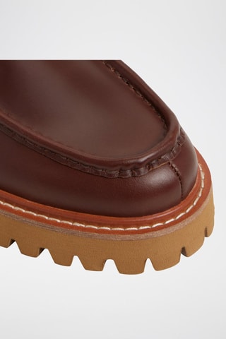 Stivaletti in pelle Grier - Marrone