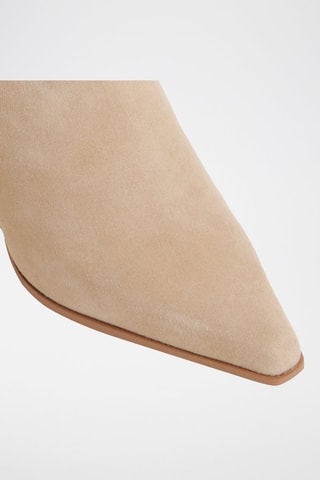 Stivaletti in pelle Shanah - Beige