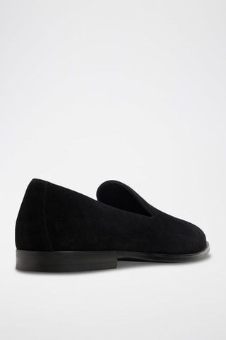 Slippers in pelle Casino - Nero