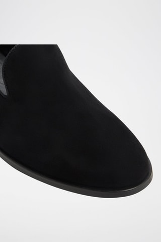Slippers in pelle Casino - Nero
