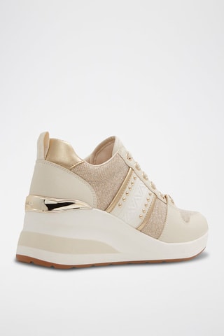Sneakers con zeppa Rongan - Beige