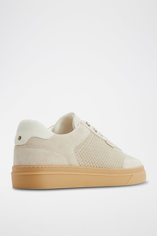 Sneakers in pelle Mcenroe - Beige