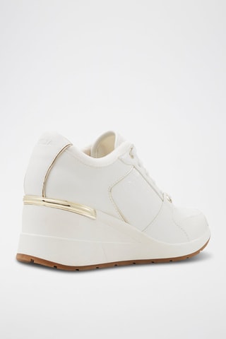 Sneakers con zeppa Korie - Bianco