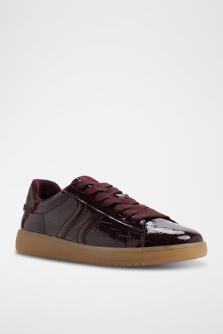 Sneakers in vernice Chicsneaker2 - Bordeaux