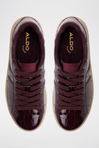 Sneakers in vernice Chicsneaker2 - Bordeaux