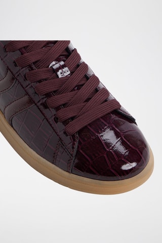 Sneakers in vernice Chicsneaker2 - Bordeaux