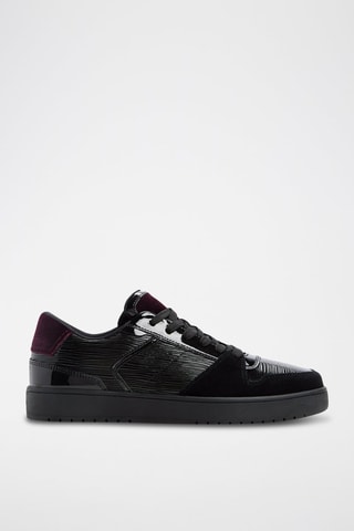 Sneakers in vernice Zethan - Nero