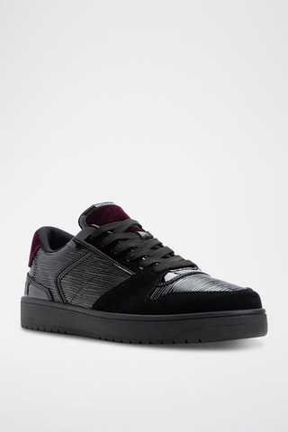 Sneakers in vernice Zethan - Nero