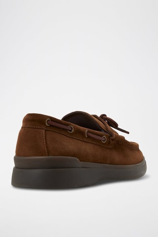 Scarpe da barca in pelle Bazz - Marrone