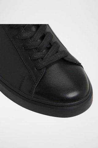 Sneakers in pelle Seeger - Nero