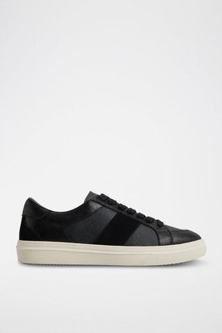 Sneakers in pelle Braxton - Nero