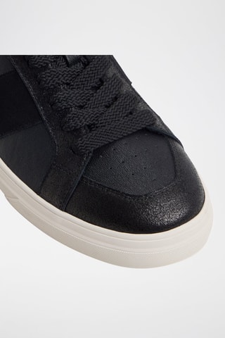 Sneakers in pelle Braxton - Nero