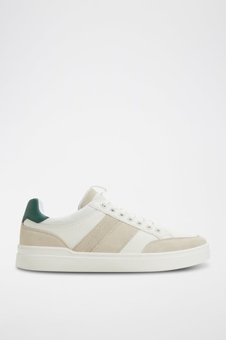 Sneakers in pelle Elio - Bianco