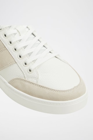 Sneakers in pelle Elio - Bianco