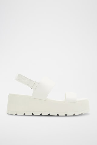Sandali con zeppa Thila - Bianco