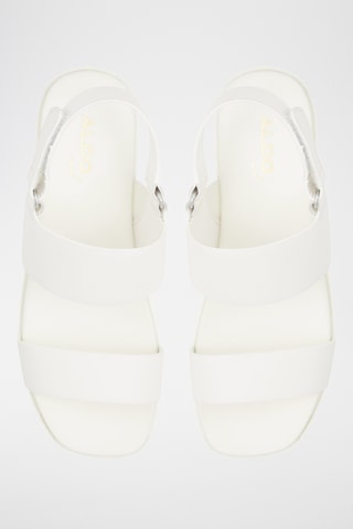 Sandali con zeppa Thila - Bianco