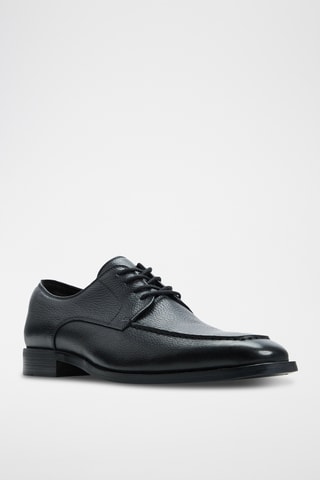 Stringate in pelle Montcourt - Nero