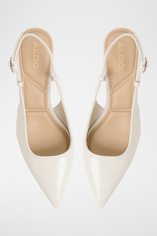 Décolleté in pelle Adan - Bianco