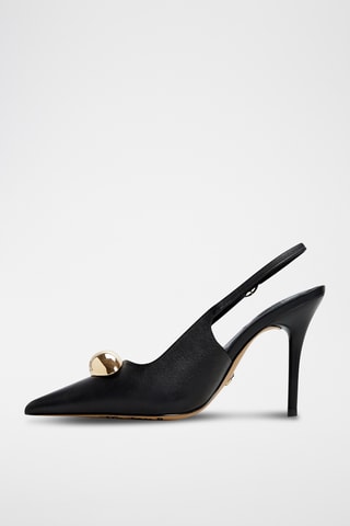 Décolleté in pelle Camberley - Nero