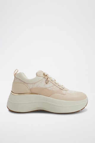 Sneakers con zeppa Etiene - Rosa