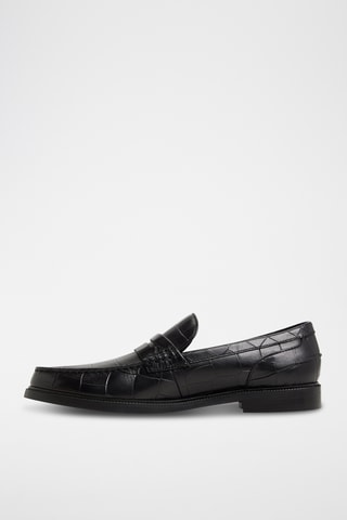 Mocassini in pelle Kieran - Nero