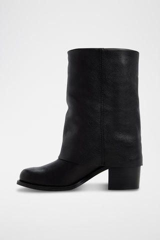 Stivali in pelle Nolya - Nero
