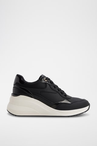 Sneakers con zeppa Asiejean - Nero