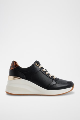 Sneakers con zeppa Iconistep - Nero